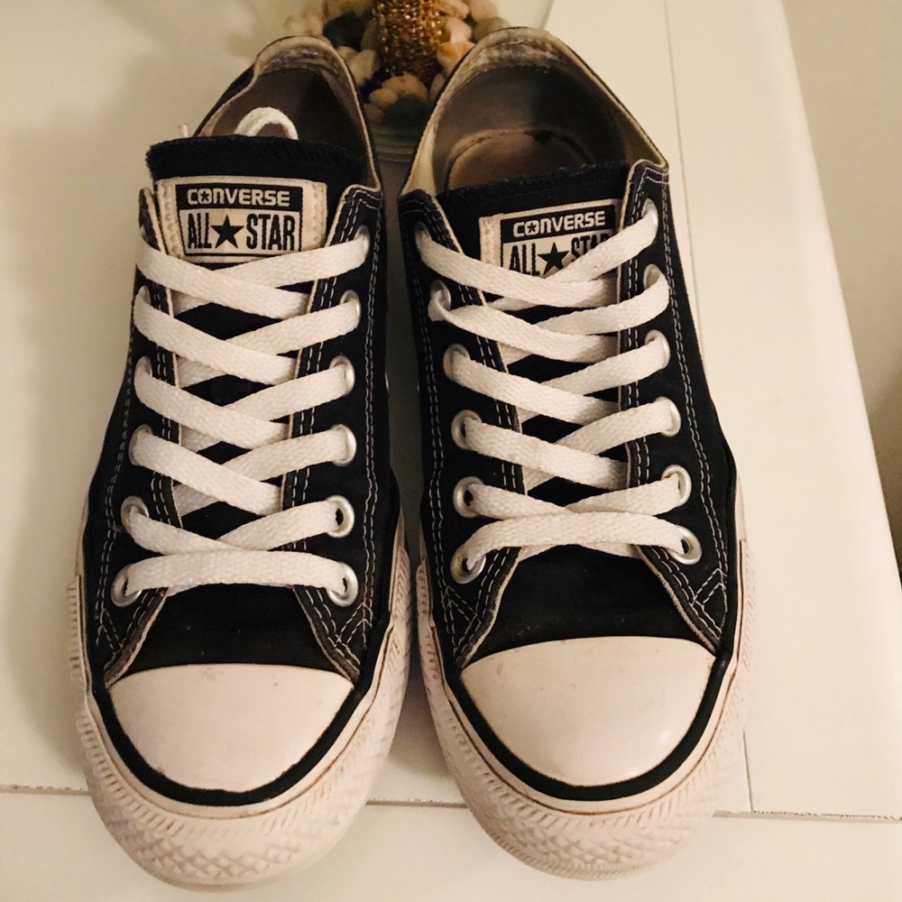 Black & White Converse Low Top
